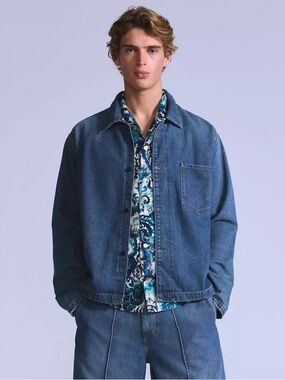 NEW Levi’s Blue Tab Work Overshirt Sz L